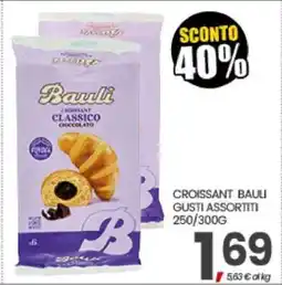 Eurospar CROISSANT BAULI GUSTI ASSORTITI offerta