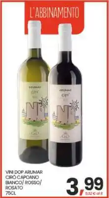 Eurospar VINI DOP ARUMAR CIRÒ CAPOANO offerta