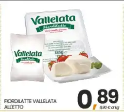 Eurospar FIORDILATTE VALLELATA ALL'ETTO offerta