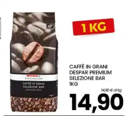 Eurospar CAFFÈ IN GRANI DESPAR PREMIUM SELEZIONE BAR 1KG offerta
