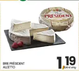 Eurospar Brie President offerta