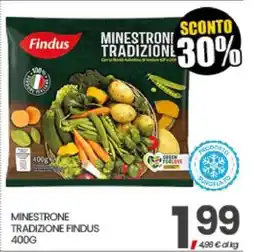 Eurospar MINESTRONE TRADIZIONE FINDUS offerta