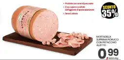 Eurospar MORTADELLA SUPREMA FIORUCCI CON PISTACCHIO ALLETTO offerta