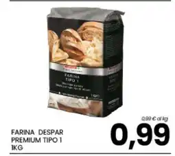 Eurospar FARINA DESPAR PREMIUM TIPO 1 1KG offerta