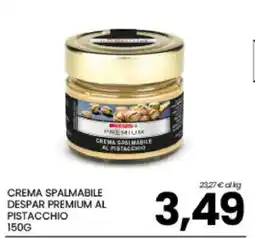 Eurospar CREMA SPALMABILE DESPAR PREMIUM AL PISTACCHIO offerta