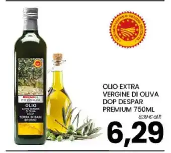 OLIO EXTRA VERGINE DI OLIVA DOP DESPAR PREMIUM 750ML