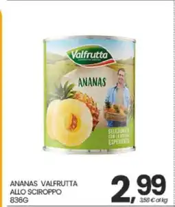 Eurospar ANANAS VALFRUTTA ALLO SCIROPPO offerta