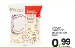 Eurospar CAVOLO CAPPUCCIO MIX ORTOROMI 200G offerta