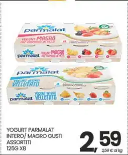 Eurospar YOGURT PARMALAT INTERO/MAGRO GUSTI ASSORTITI offerta