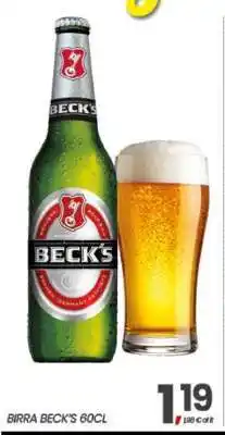 Eurospar BIRRA BECK'S 60CL offerta