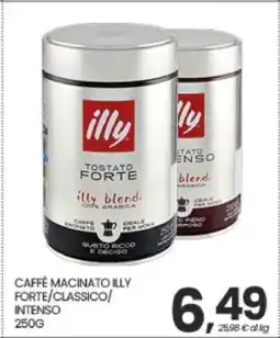 Eurospar CAFFÈ MACINATO ILLY FORTE/CLASSICO/INTENSO offerta