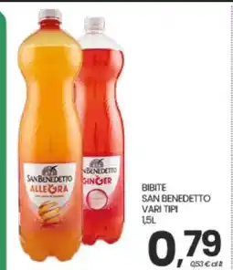 Eurospar Bibite San Benedetto offerta