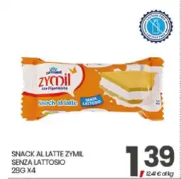 Eurospar SNACK AL LATTE ZYMIL offerta