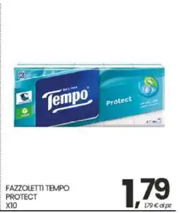 Eurospar FAZZOLETTI TEMPO PROTECT offerta