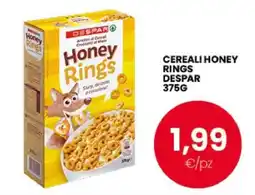 Eurospar CEREALI HONEY RINGS offerta