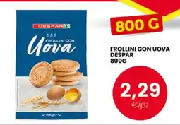 Eurospar Frollini con uova Despar offerta