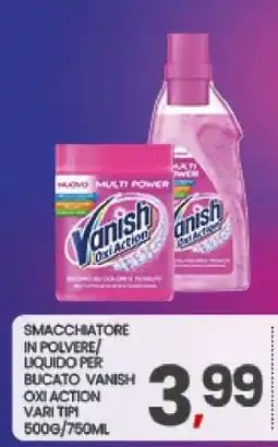 Eurospar Vanish Oxi Action offerta