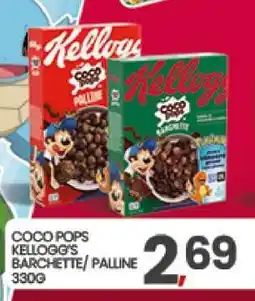 Eurospar COCO POPS KELLOGG'S BARCHETTE/ PALLINE offerta