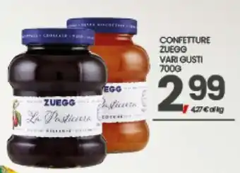 Eurospar Confetture Zuegg offerta