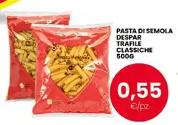 Eurospar PASTA DI SEMOLA DESPAR TRAFILE CLASSICHE 500G offerta