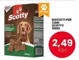 Eurospar BISCOTTI PER CANI SCOTTY 500G offerta