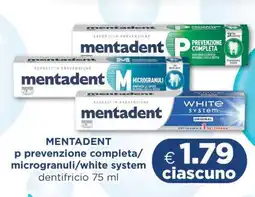 Acqua & Sapone MENTADENT offerta
