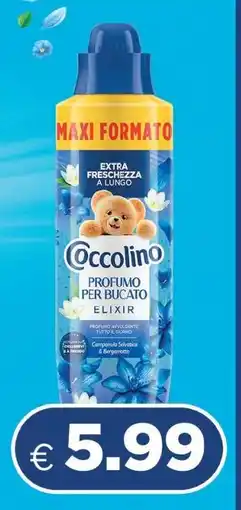 Acqua & Sapone COCCOLINO Profumo per Bucato Elixir offerta