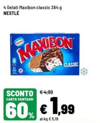 Maxibon classic Nestlé