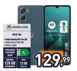 Iper La Grande Motorola Moto G06 offerta
