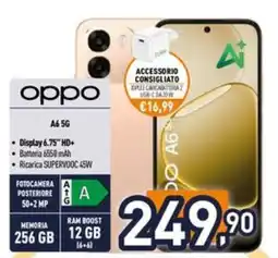 Iper La Grande Oppo A6 5G offerta