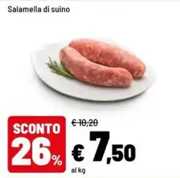 Iper La Grande Salamella di suino offerta