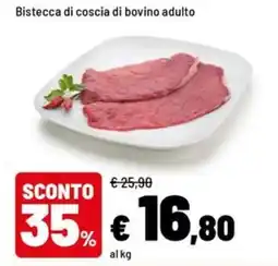 Iper La Grande Bistecca di coscia di bovino adulto offerta
