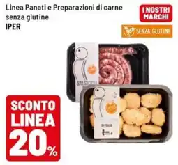 Iper La Grande Salsiccia di pollo senza glutine offerta