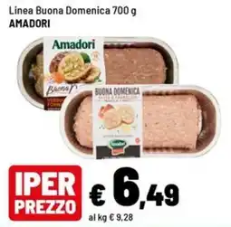 Iper La Grande Linea Buona Domenica Amadori offerta
