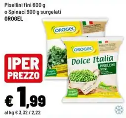 Iper La Grande Pisellini fini OROGEL offerta