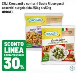 Iper La Grande Sfizi Croccanti o contorni Gusto Ricco OROGEL offerta
