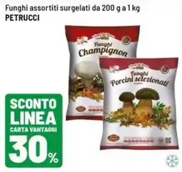 Iper La Grande Funghi assortiti surgelati PETRUCCI offerta