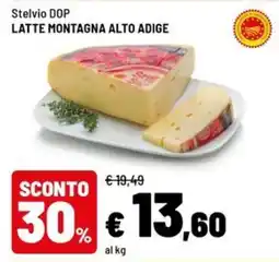 Iper La Grande Stelvio DOP Latte Montagna Alto Adige offerta