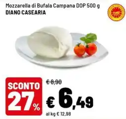 Iper La Grande Mozzarella di Bufala Campana DOP offerta