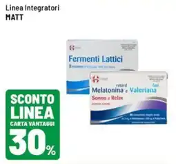 Iper La Grande Linea Integratori MATT offerta
