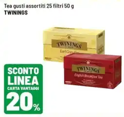 Iper La Grande Tea gusti assortiti Twinings offerta