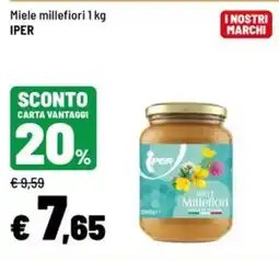 Iper La Grande Miele millefiori Iper offerta