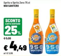 Iper La Grande SpritZ o Spritz Zero 75 cl offerta