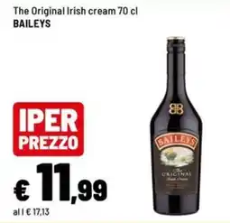Iper La Grande Baileys The Original Irish cream offerta
