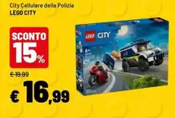 Iper La Grande City Cellulare della Polizia LEGO CITY offerta