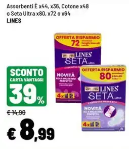 Iper La Grande Lines Seta ultra offerta