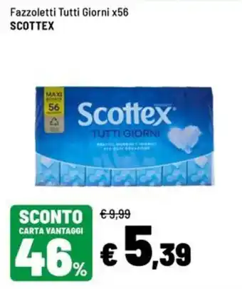 Iper La Grande Fazzoletti Tutti Giorni Scottex offerta
