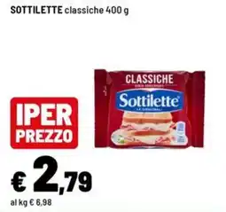 Iper La Grande Sottilette classiche offerta