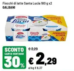 Iper La Grande Fiocchi di latte Santa Lucia offerta
