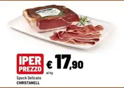 Iper La Grande Speck Delicato Christianell offerta